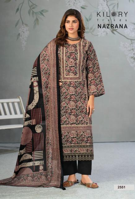 Kilory nazrana cotton dress materials wholesale online  - wholesale export